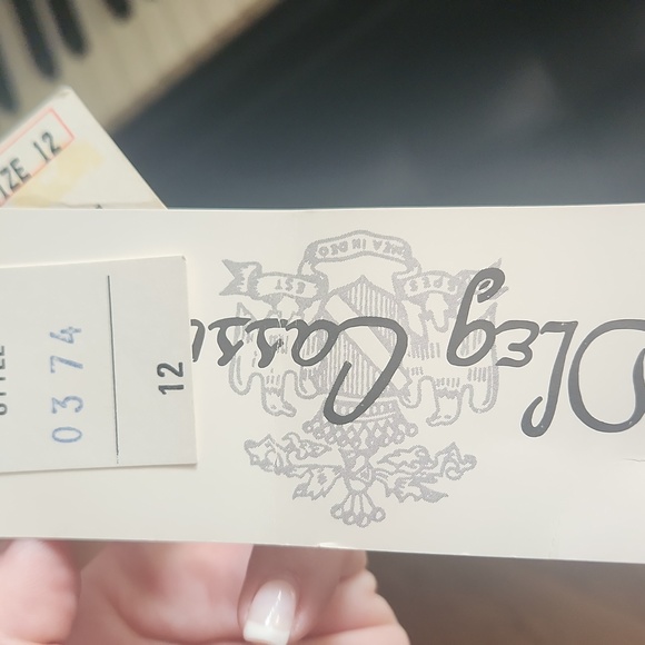 NWT vintage Olga Cassin twead jacket 12 button  Bloomingdale's $128 - Picture 8 of 8